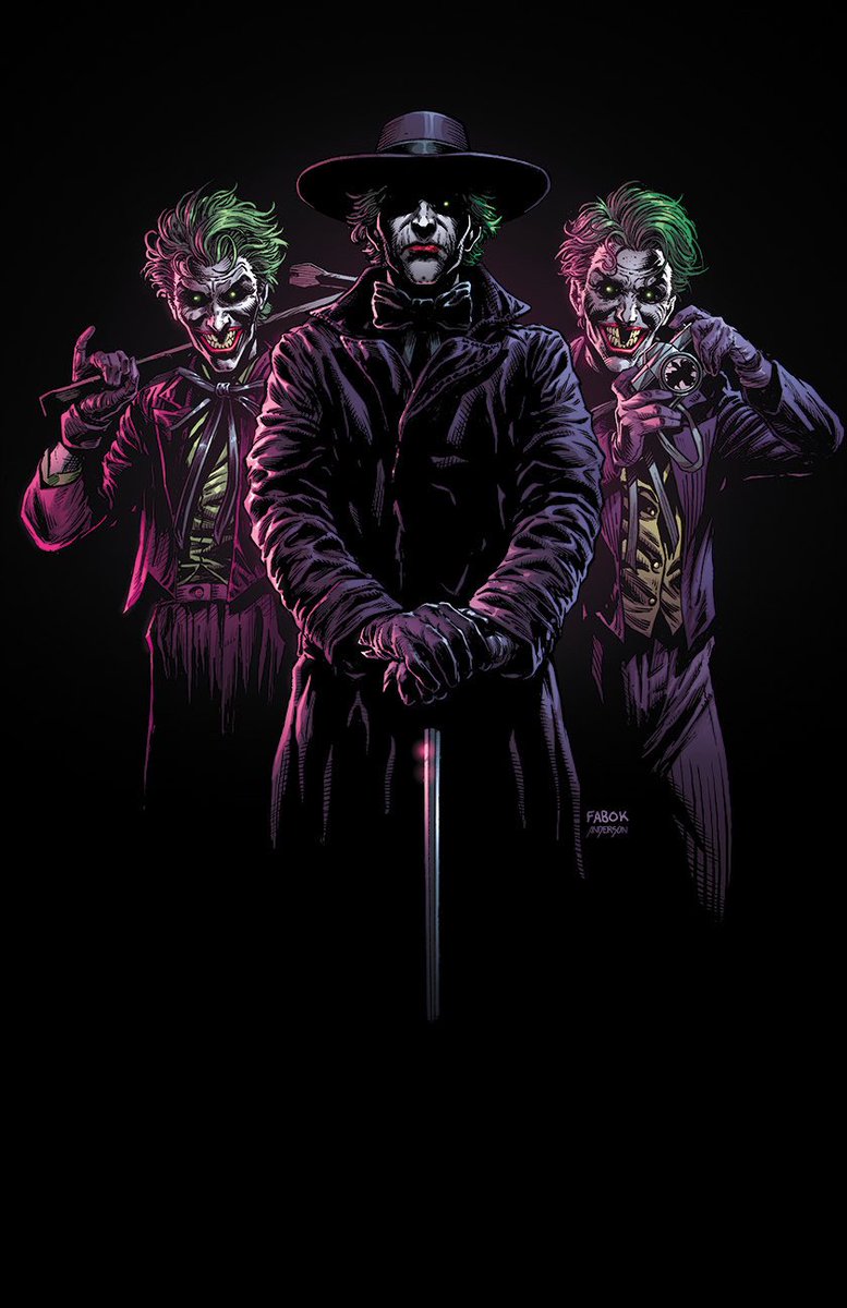 Name a graphic novel that could have zero dialogue and still be awesome. 
I’ll start, Batman: Three Jokers 🃏 
Art by @JasonFabok 
Colors by @bdanderson13