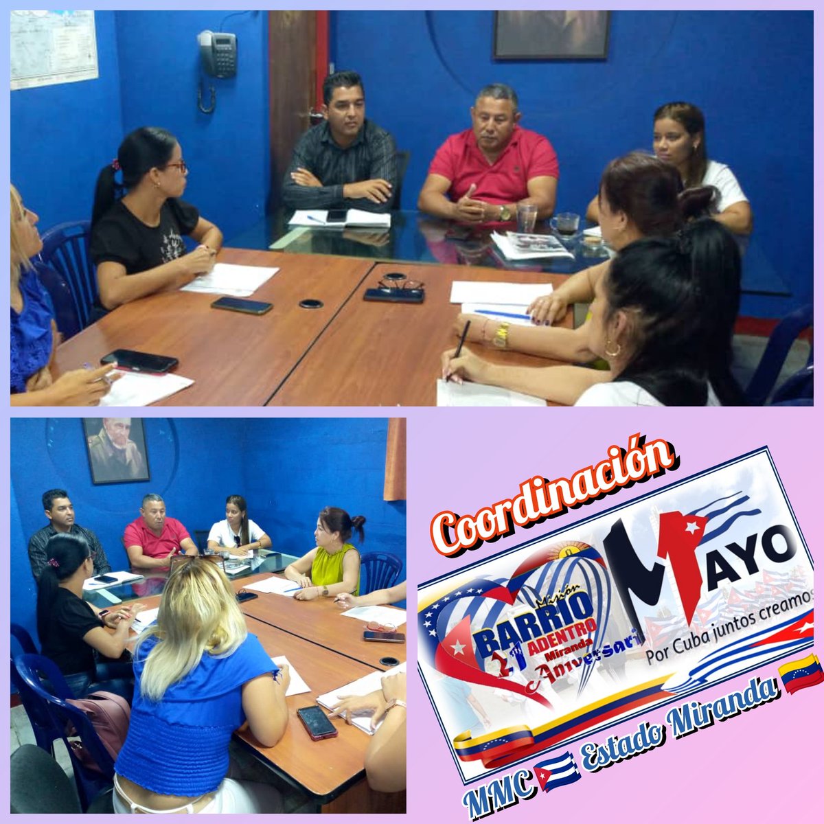 Encuentro con el Dr Misael Áreas Vice Jefe Integral de la MMCVEN y la Dra Yeni Silot Activista Juvenil Nacional. En la coordinación del estado Miranda para evaluar el cumplimiento de los objetivos de trabajo #CubaPorLaVida
#CubaCoopera 
<a href="/DrYusleivy/">Dr. Yusleivy Martínez</a> 
<a href="/DiazCanelB/">Miguel Díaz-Canel Bermúdez</a> 
<a href="/cubacooperaven/">Brigada Médica Cubana en Venezuela</a>