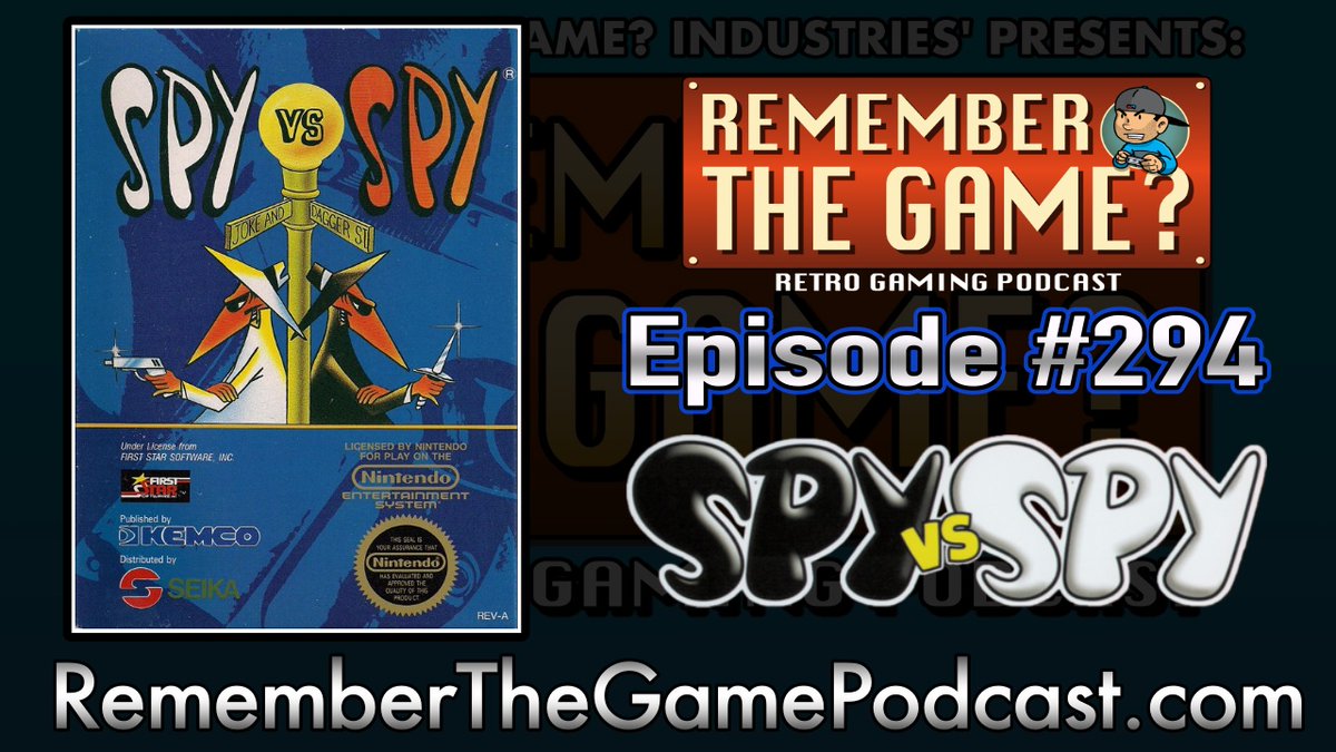 We're talking about a childhood fav of mine this week - #SpyvsSpy for the #NES!

Split-screen PvP, a ton of strategy, and electric buckets of water. What else could ya want??

🇨🇦's #1 #gaming podcast!

Find us on all podcast platforms here: tr.ee/g0TYxFaVQh👈

#retrogaming