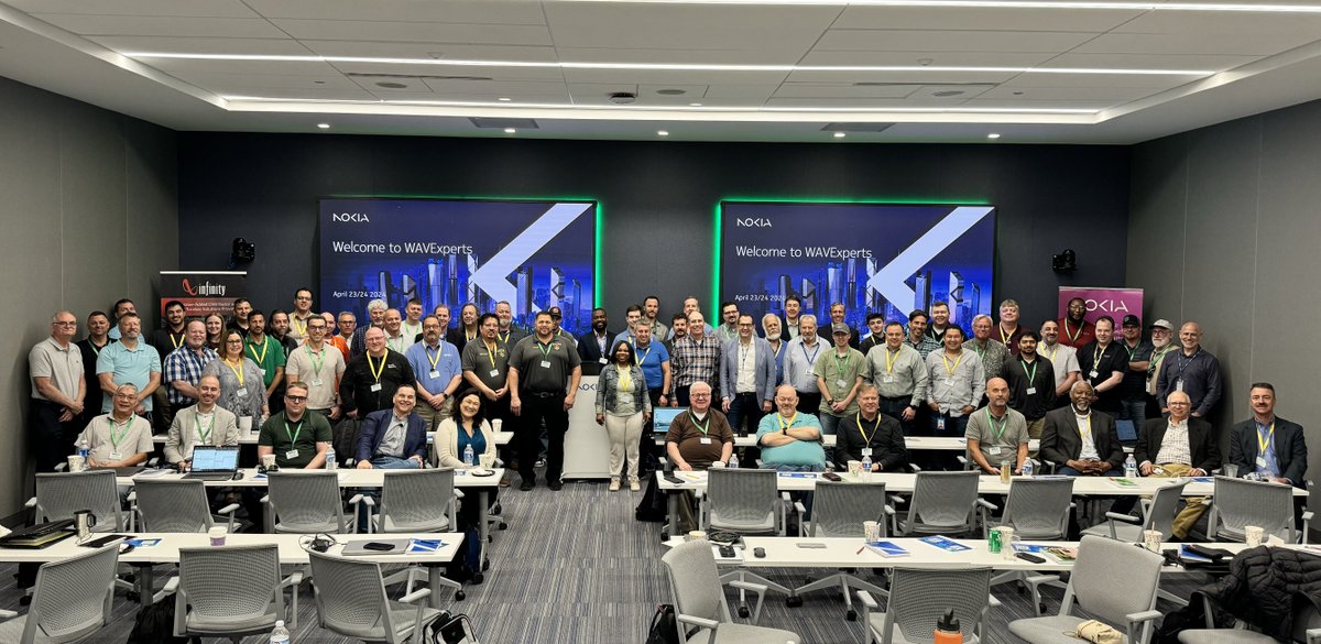 nokianetworks's tweet photo. That's a wrap on #WAVExperts 2024! Today we had more inspiring sessions, diving deeper into the Nokia Wavence portfolio and celebrating some of our collaborative partnerships. Thank you to all of our customers who came to participate in this event!
 
#mmWave #partnership #Wavence https://t.co/hpoRzc0wN0