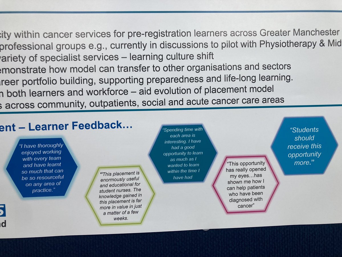 clairec1008's tweet photo. And just like that our #TPEP team is no more! So proud of what we have achieved with cancer placements and implementing #ACCEND in GM Cancer teams! Thank you to all who have supported and biggest thank you to @Clare6666 &amp; @RCostelloCNS our weekly catch ups will be missed 🤩 https://t.co/nAazM9Q1sE