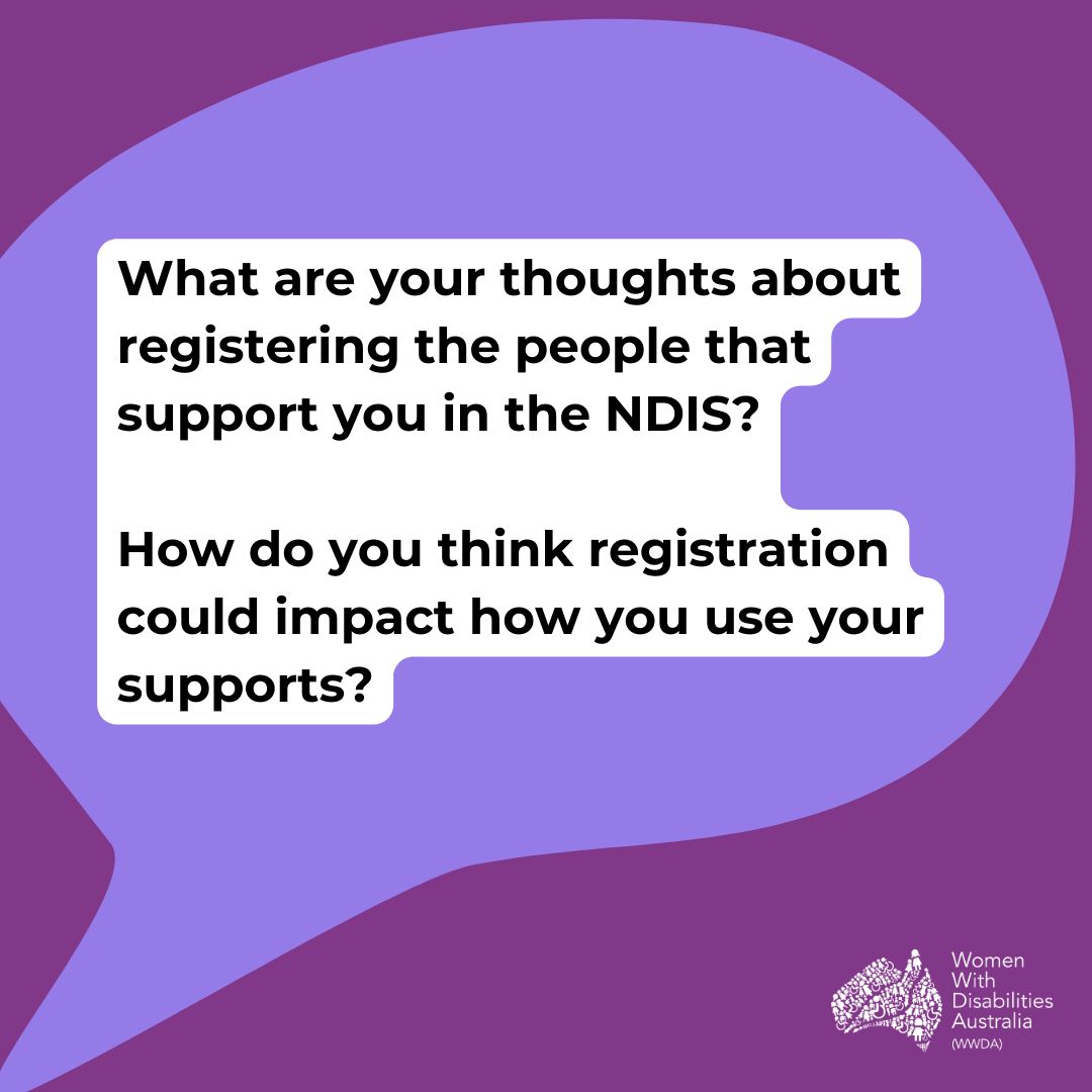 Have your say! The government wants to make sure NDIS providers and workers do certain checks before they can provide support to people. We want to hear your thoughts on the Government’s idea on our website: buff.ly/49NyDjM #NDIS #Feedback #HaveYourSay
