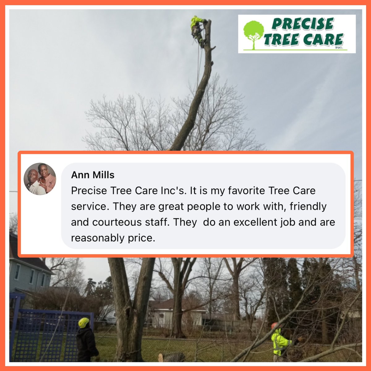 Thank you so much, Ann!! #OurCustomersRock #TreeCareProfessionals #treecareindustry #TreeCare #treepros #certitiedarborists