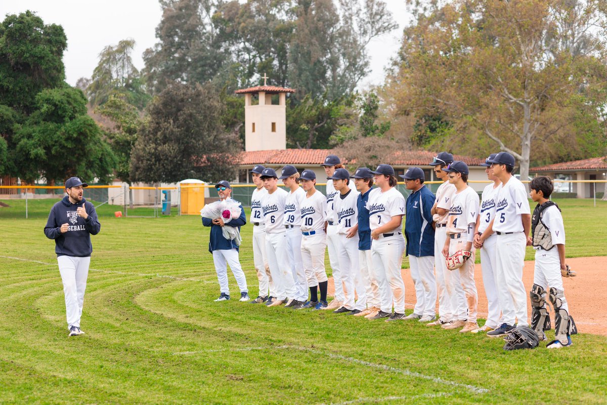On Baseball Senior Night this week we were honored to have Class of 1961 alums and co-captains from the 1961 CIF League Champs Baseball Team, Jim Pendergast and Art Roberts, throw out the first pitch!

#alumni #champs #baseball
