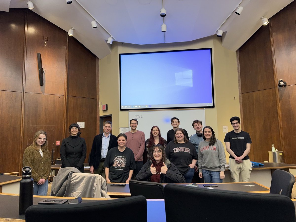 Proud to have hosted our first “RTC Road Show” at @AlbanyLaw last week as part of our our revived Tenant Attorney Pipeline initiative—building out the next generation of smart, passionate housing attorneys who will one day soon implement a statewide RTC for ALL new yorkers!