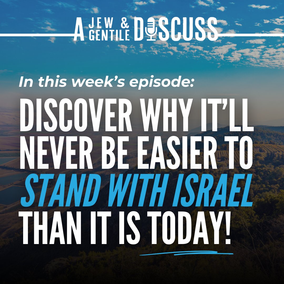 This may seem untrue, given how uneasy the situation in Israel may seem at the moment. Discover what Ezra & Carly have to say about this – and get ready to be encouraged – in this week's featured episode, 'Is Standing With Israel Safe?' 👉 ow.ly/LplZ50Rfpzw