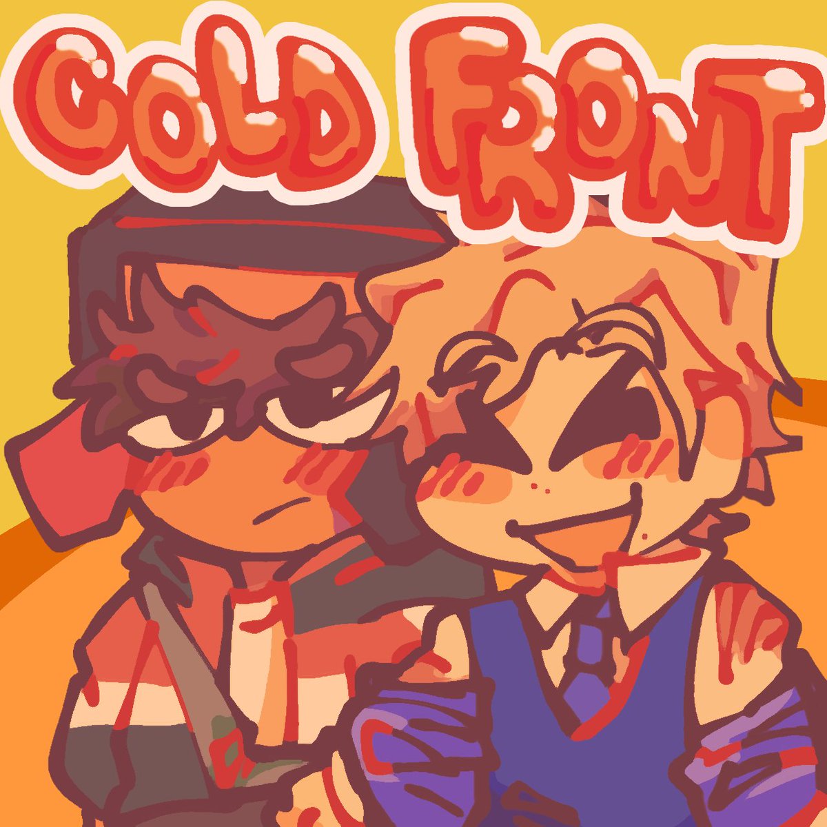 I actually adore this game and these two...gulp #ColdFront #coldfrontgame #Coldfrontfanart