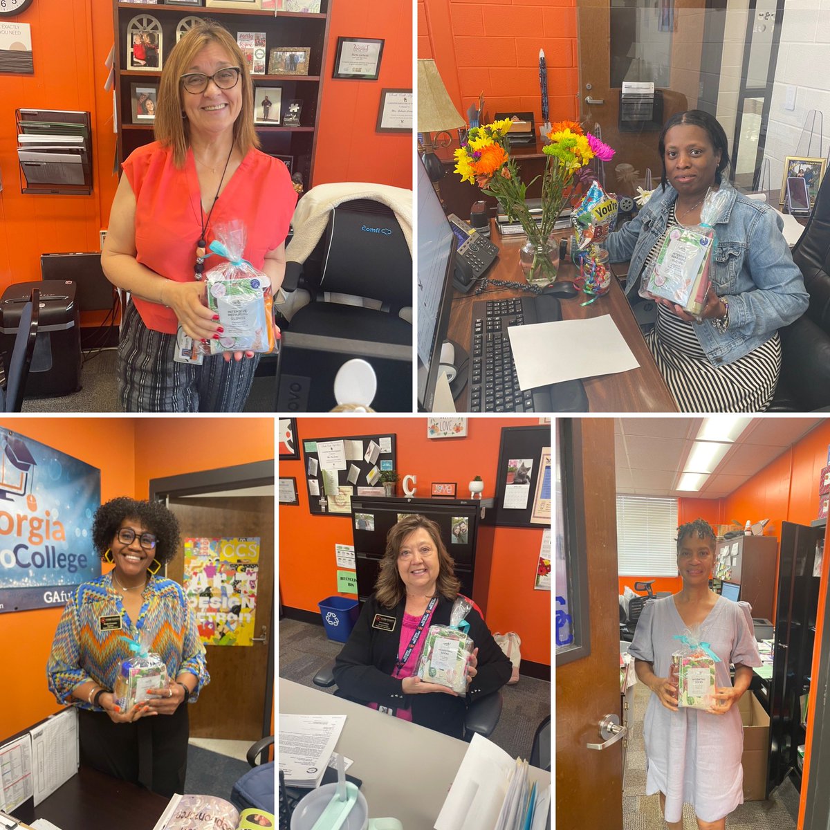 Happy Administrative Assistants Day to all the clerks, bookkeeper, & secretary at @scobb_eagles! #SoarWithPride! @CobbSchools