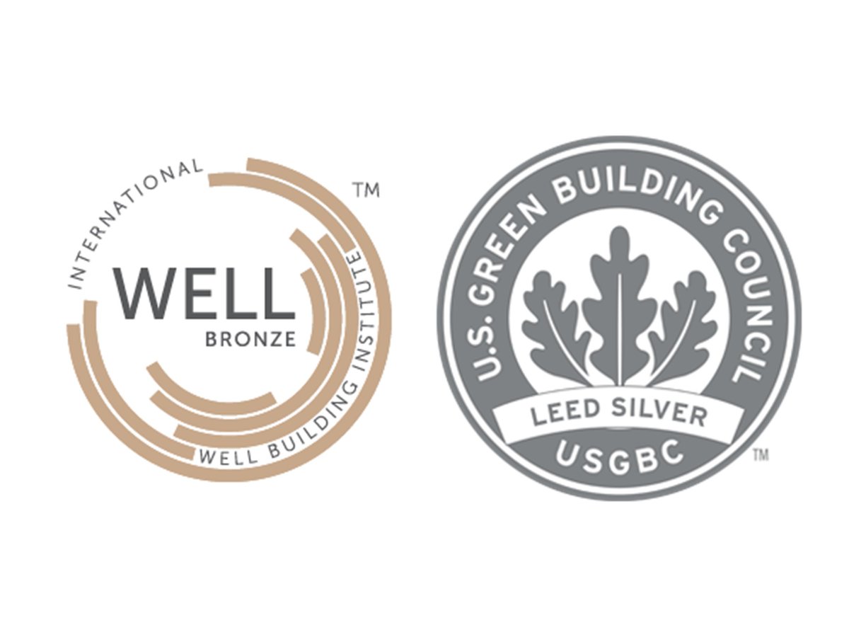 Big news! Freeman's Dallas HQ has received not one, but TWO prestigious certifications: LEED Silver and WELL! We're proud to demonstrate that Sustainability and employee wellbeing are at the core of who we are at Freeman, and we are so excited for this achievement!