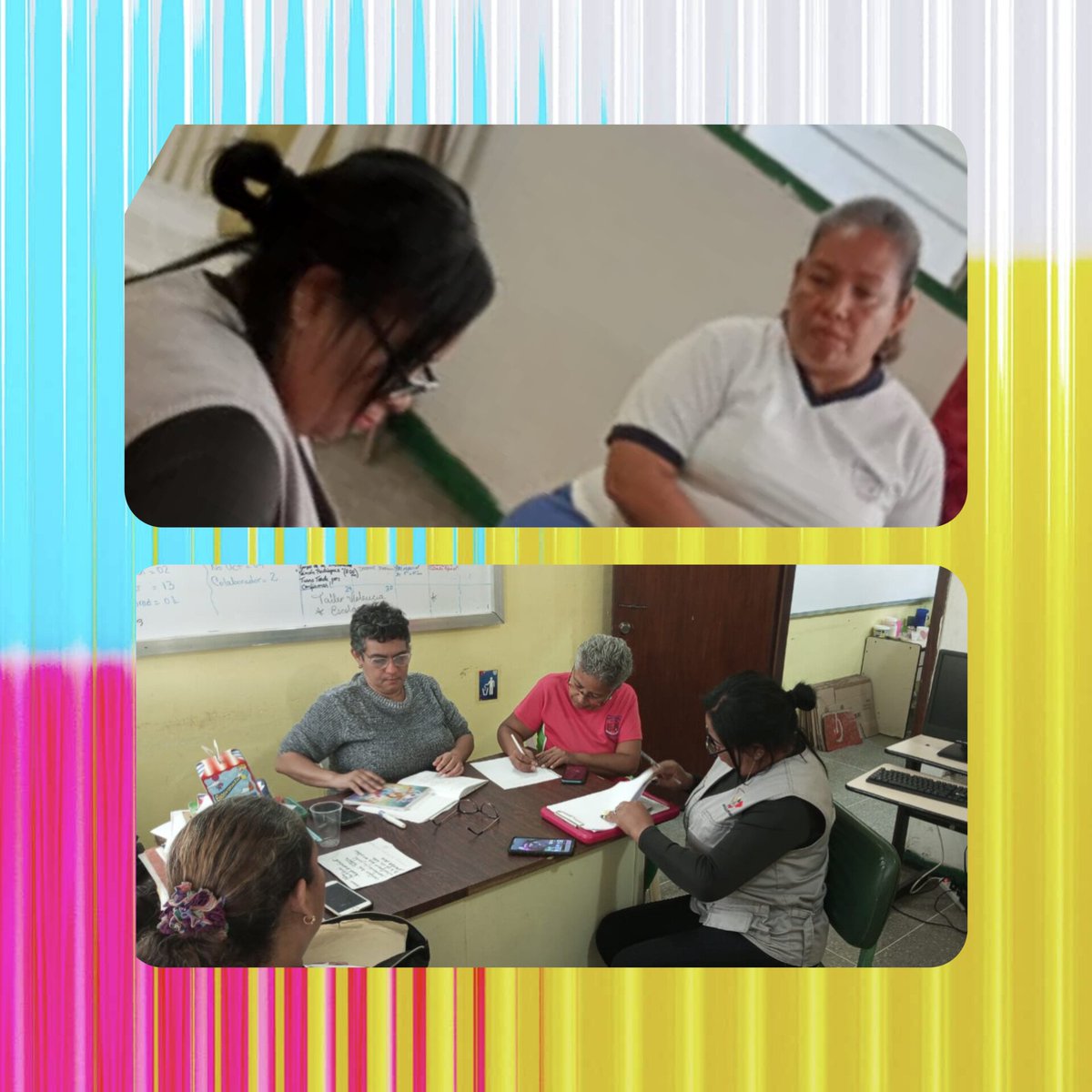 Visita de la coordinadora municipal del CNE. <a href="/_LaAvanzadora/">Yelitze Santaella</a> <a href="/CDCEAragua/">CDCE ARAGUA</a> <a href="/LeiraSuarezPsuv/">LeyraSuarezPsuv</a> @MPPEDUCACION