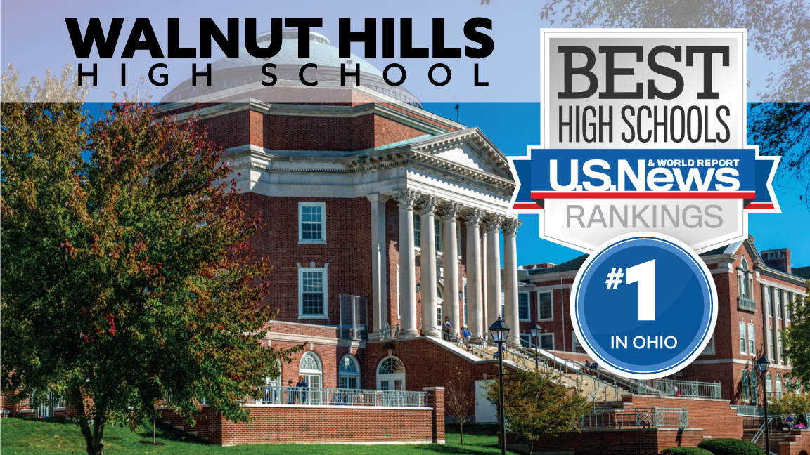 Join us in congratulating Walnut Hills High School for being named the top public high school in Ohio, according to U.S. News & World Report! The ranking considers college readiness, state assessment performance, graduation rates, and more. Read more here brnw.ch/21wJ9bb