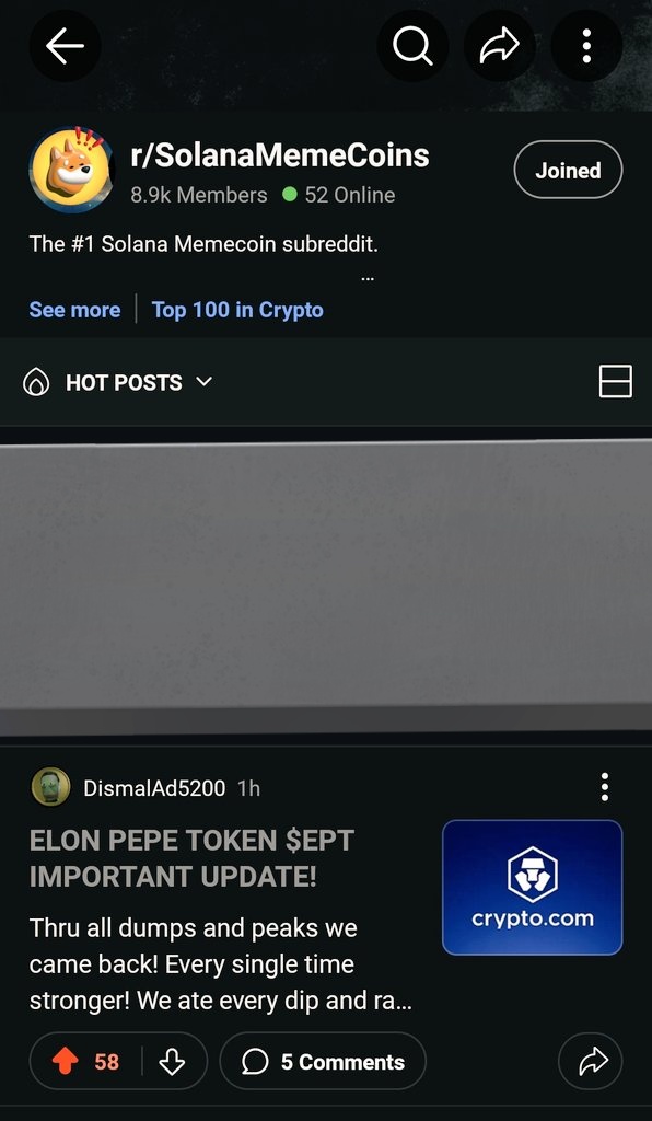 It is getting HOT #1 in here 🥵🥵🥵 #memecoin #Solana #Web3 #Bitcoin #Ethereum #TikTokBan #twitterclarets #INSTA #viral #Crypto #doge #shiba