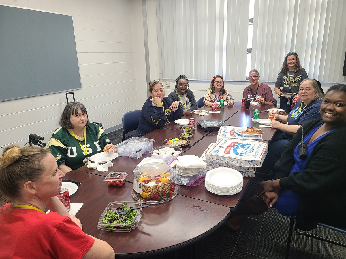 We had a great time celebrating our amazing clerical staff today for Administrative Professionals' Day! We appreciate them for all of their hard work and dedication to our school!