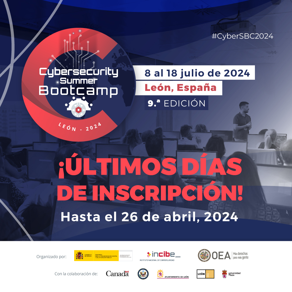 El #CyberSBC2024 es el lugar donde convergen los mejores profesionales de la #ciberseguridad.
Conéctate con expertos, comparte conocimientos y amplía tu red profesional.
📍¡Únete a nosotros en León, España🇪🇸, y sé parte de esta experiencia única!
ℹ️Info: incibe.es/eventos/summer…