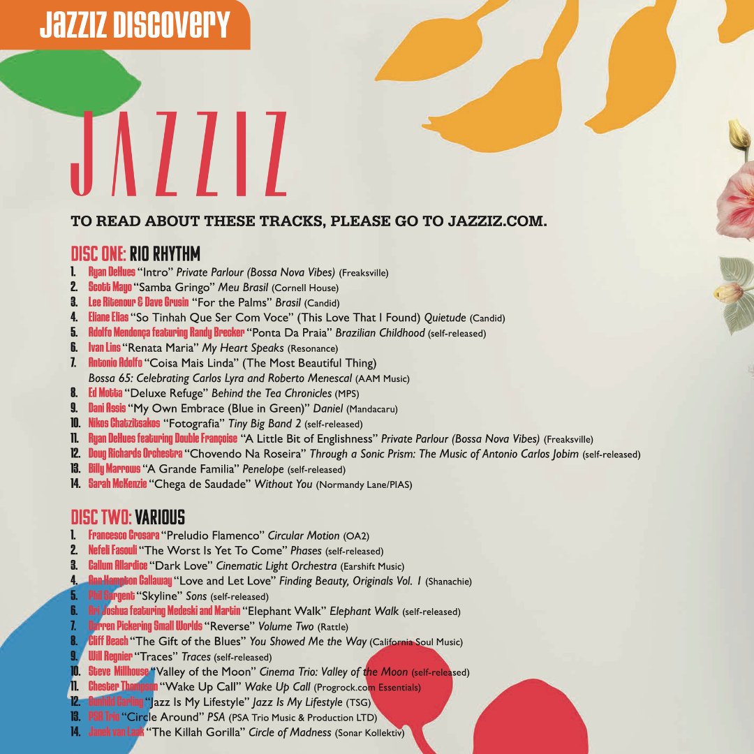 Honored to have my album's title track, '𝐓𝐑𝐀𝐂𝐄𝐒,' included in the Jazziz Discovery album featured in the April edition of the magazine. 🙏

#jazziz #jazz #modernjazz #contemporaryjazz #canadianjazz  #montreal @JazzizMagazine 

Listen/Buy the album: music.intempomusique.com/traces