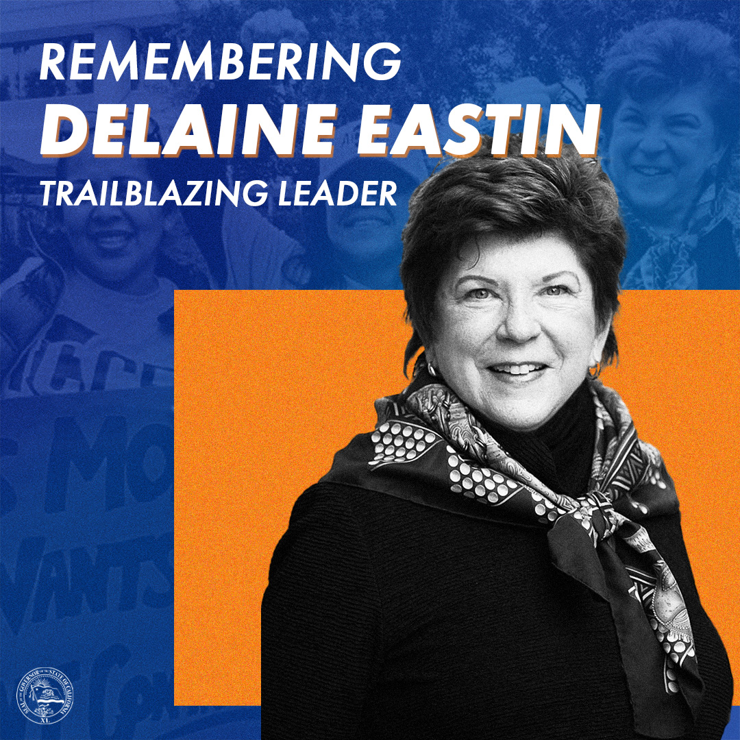 CA mourns the loss of Delaine Eastin, a trailblazing leader in education & women in politics. Eastin remains the only woman to have served as State Superintendent of Public Instruction, where she fought for CA students. Our hearts are with her loved ones during this time.