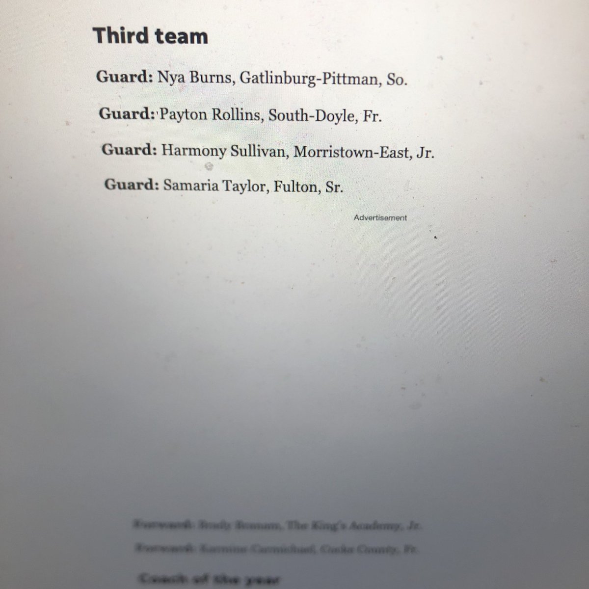 Excited to be named one of the 18 girls on the Knox news all-prep xtra team. Honored to be one of 3 freshman out of the 18 girls to make the list!!  Ready to have a great AAU season and then back at it for sophomore year!!! <a href="/SDHS_LadyKeesBB/">Lady Kees Basketball</a> @ETAThunder @ETA2025Sizemore <a href="/prepxtra/">PrepXtra</a>