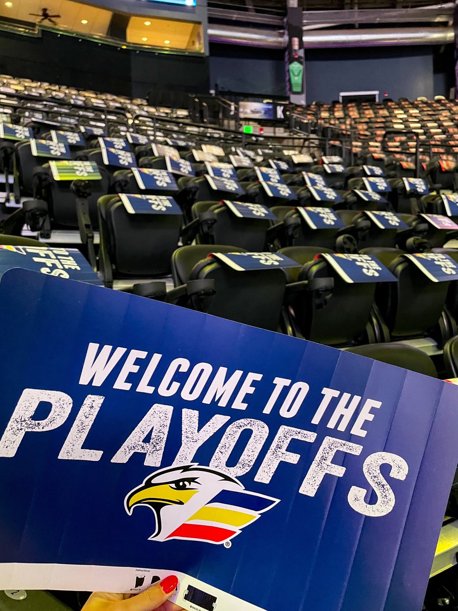 Welcome to the playoffs, #EaglesCountry😈

Another season of selling out all 36 home games thanks to the BEST fans in the AHL! It’s another packed house tonight so get on your feet and #GetColoradoLoud