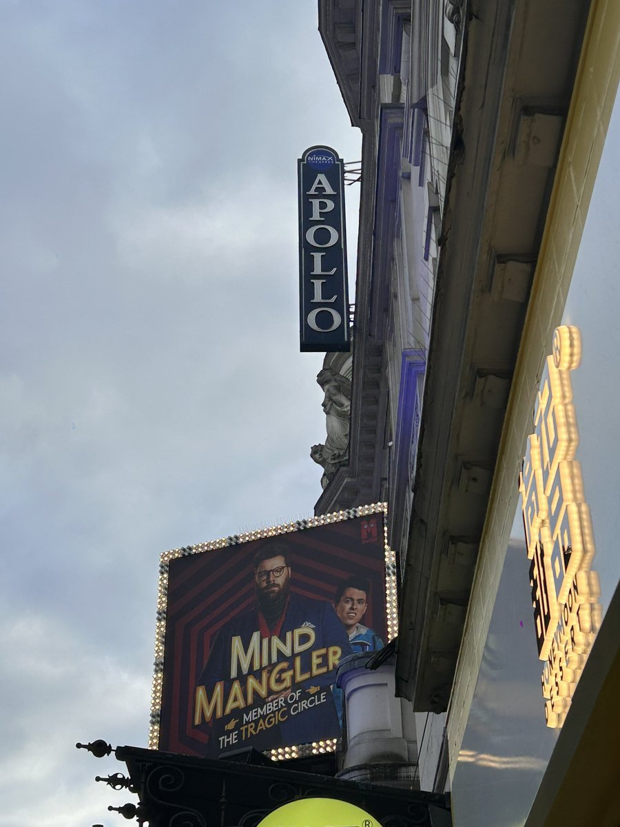 Loved Mind Mangler tonight @mischiefcomedy strike again with another brilliant show! Final few days of @themindmangler in London or catch the tour! #theatre #comedy #london #gosee 🌟🌟🌟🌟🌟