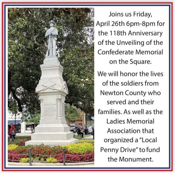 🎉Wonderful celebration happening in Covington Georgia! 

#confederate #bettersouth #southern #confederateflag #southernjoy #confederatehistorymonth #confederateheritagemonth #Georgia #covington #covingtonga