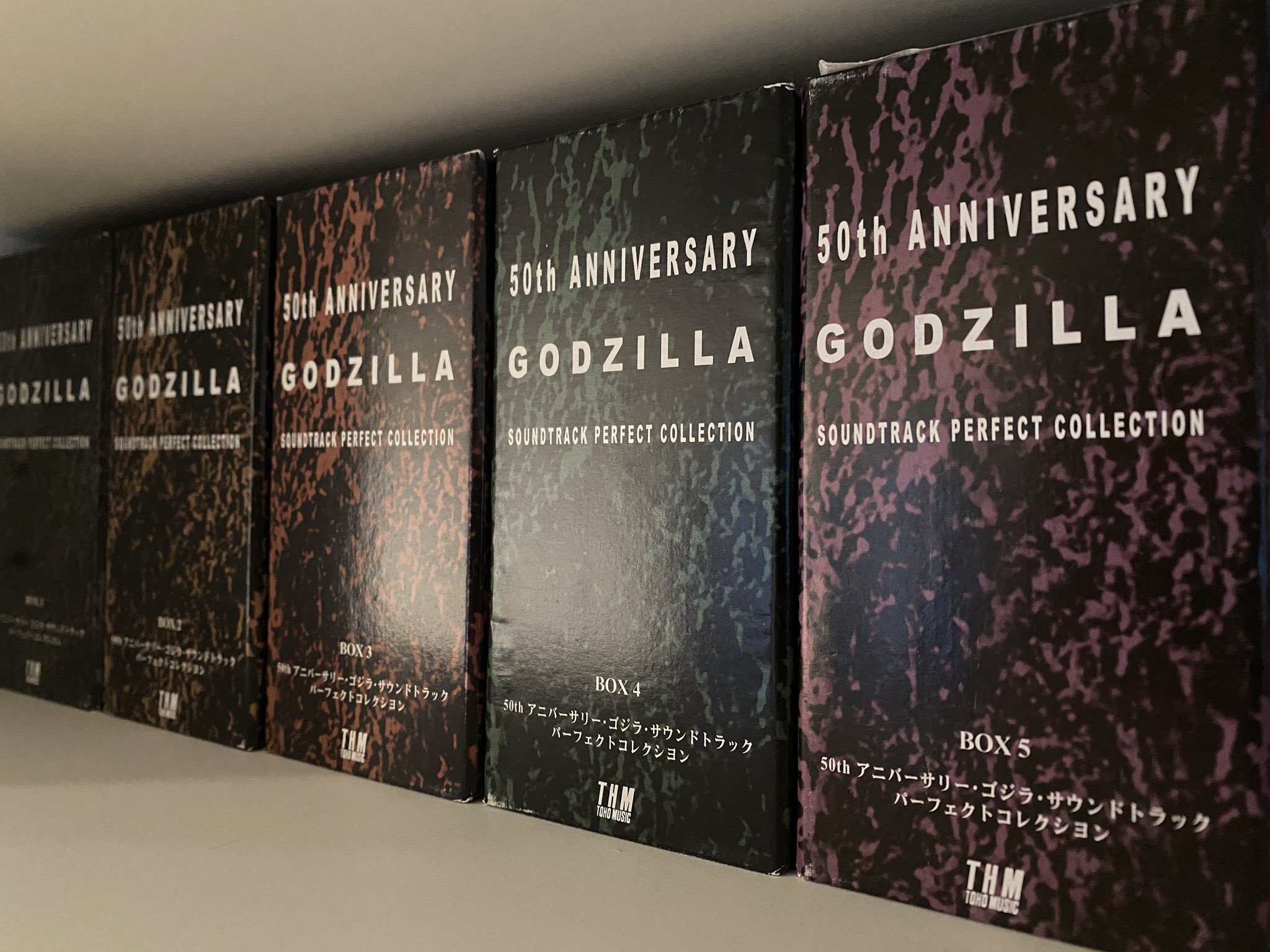 50thアニバーサリー ゴジラサウンドトラック パーフェクトコレクション