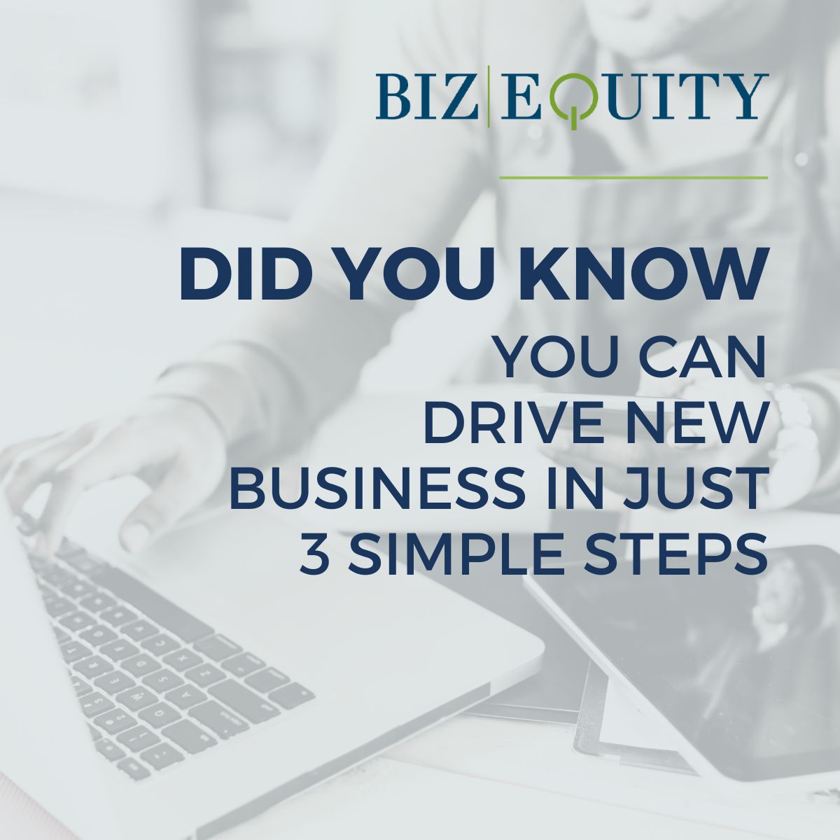 Introducing the Prospecting Tool that can help you drive new business in just 3 simple steps:

1️⃣ Define and Find you Ideal Prospects
2️⃣ Gather Essential Background Data
3️⃣ Customize our Outreach Templates
Book a demo today: bizequity.com/financial-prof… 

#BizEquity #Prospecting