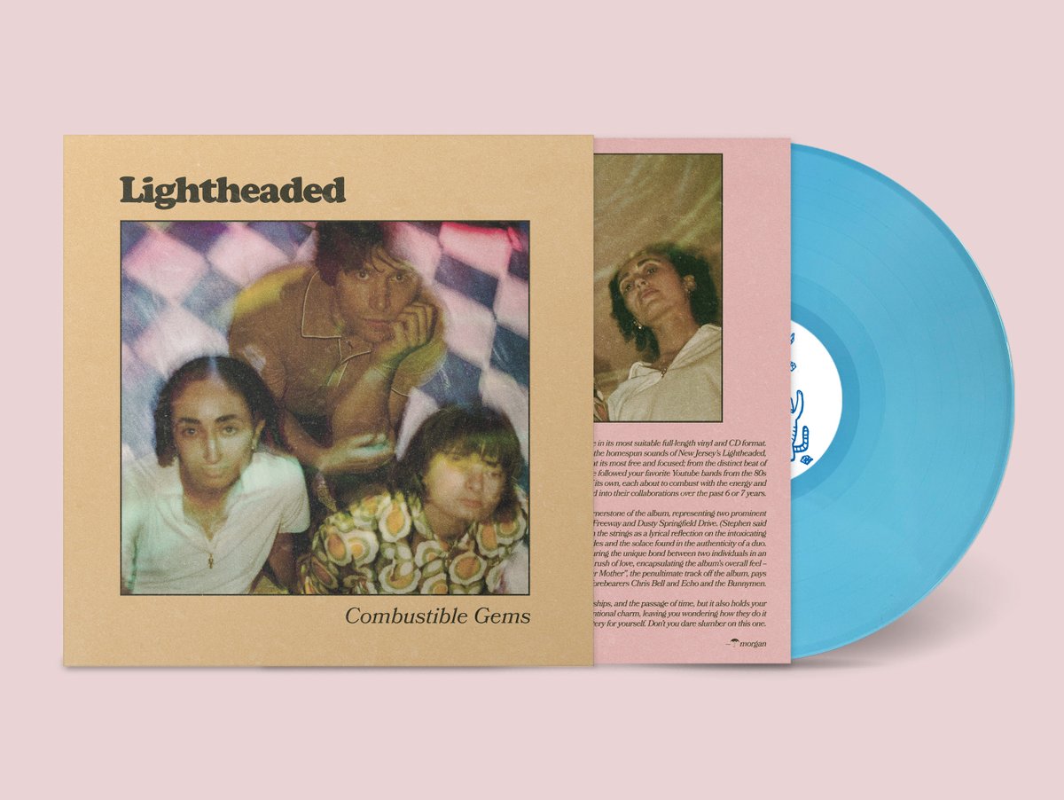 Lightheaded’s “Combustible Gems” is out May 17th and we couldn’t be more excited. It’s no mean feat to survey the history of pop from the 60s to the present and put a spin on it that’s fresh, vital and YOURS, but Lightheaded somehow make it seem easy. slumberlandrecs.lsnto.me/combustible-ge…