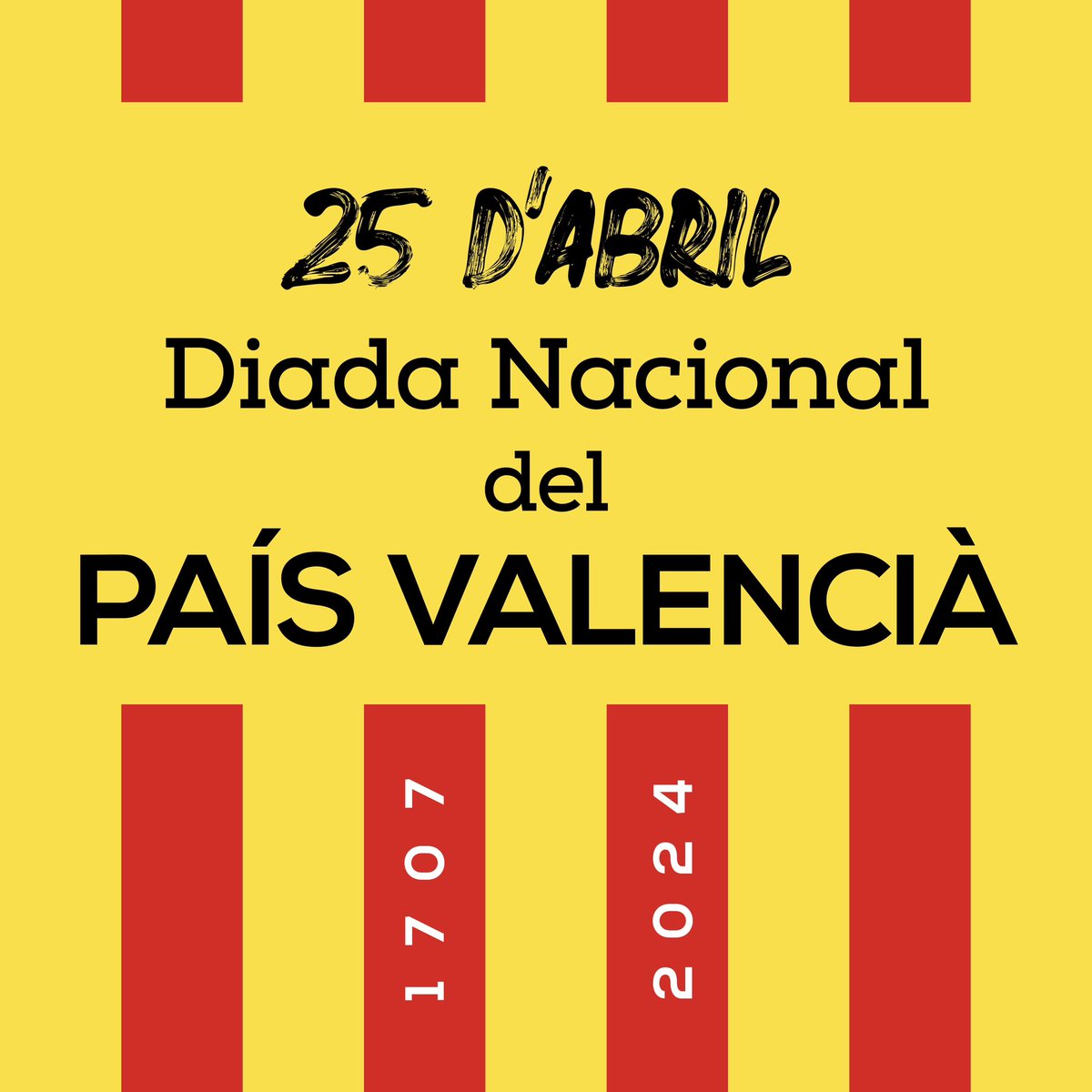 #DiadaNacionalPaísValencià 
#25dAbril #PaísValencià