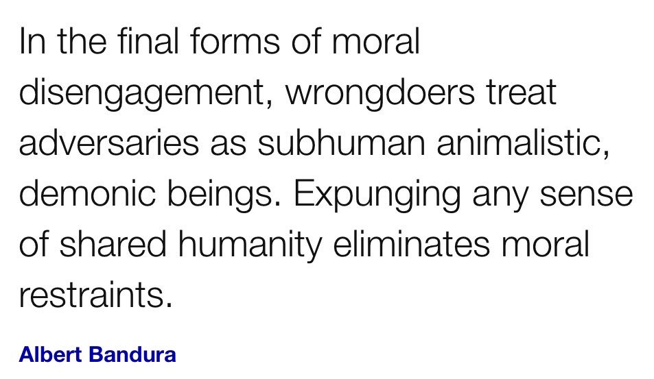 @BlackDouglas Government by thrashing about. Inflating, confecting and conflating.

They know full well that the ground and the dialogue has drastically shifted beneath and around them. That’s what happens when you support extreme #MoralDisengagement 

What this government is doing an exercise…