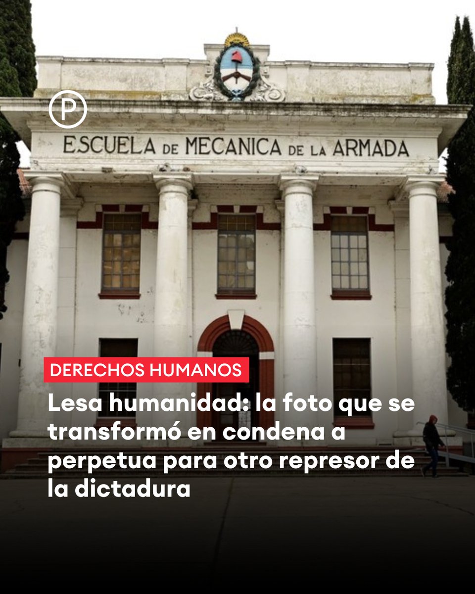 #LesaHumanidad 📸 Detenido en la ESMA, Víctor Basterra obtuvo la imagen que ahora permitió juzgar y castigar a Jorge Luis Guarrochena 👉 La historia del infierno y la sentencia. 🔗 letrap.com.ar/c5408107 ✍️ @AilinBullentini