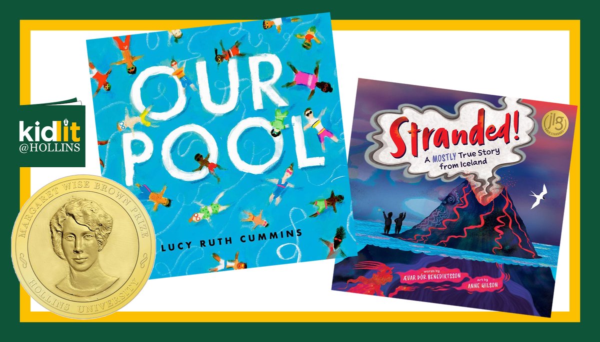 I'm lost for words (which NEVER happens!). Stranded! was just named The 2024 Margaret Wise Brown Prize Honor Book! 🤯 Thank you all so much! Also congrats to @lucyruth - the recipient of the Margaret Wise Brown Prize in Children’s Literature - for the fantastic Our Pool! ❤️