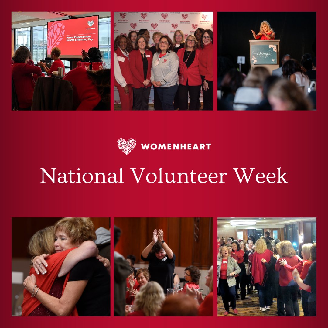 It's National Volunteer Week! We're sending our biggest, most HEARTfelt thank you to our amazing volunteers! Your commitment to supporting women with heart disease is inspiring. Your kindness & dedication make a real difference. Thank you! #NationalVolunteerWeek #Gratitude