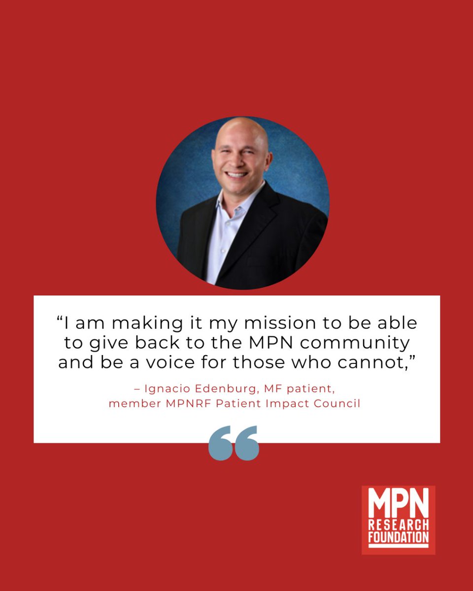 Your research can be guided by real patient experiences, shaping future treatments. Join us in merging patient insights with scientific progress. Let's innovate together. Subscribe for updates: mpnrf.info/3P2JAX2 #MPNResearch #InnovationThroughCollaboration