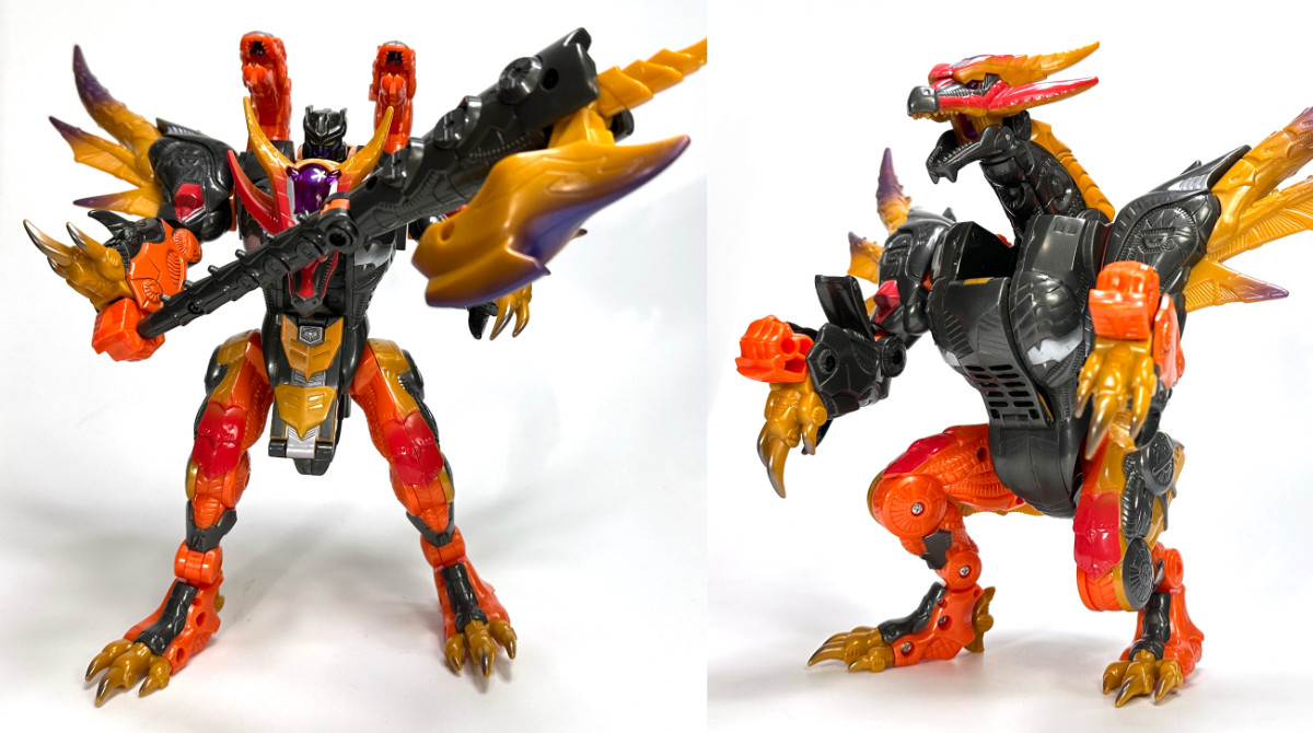 トランスフォーマー ギャラクシーフォース・フレイムコンボイ。巨大な