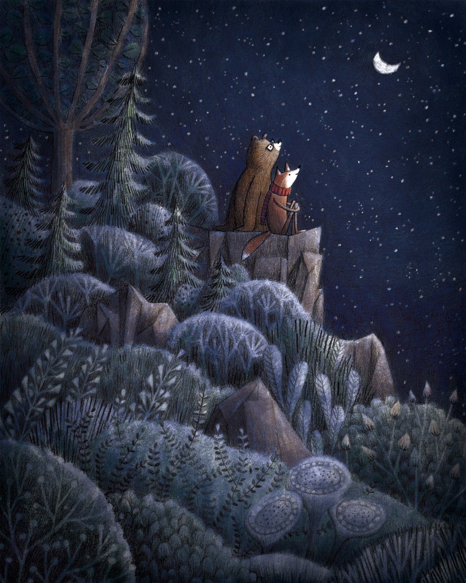 Just want to wish you all a magical & restful night. I love to post this work by the great Deborah Hocking. Sweet dreams, everyone ♥️✨