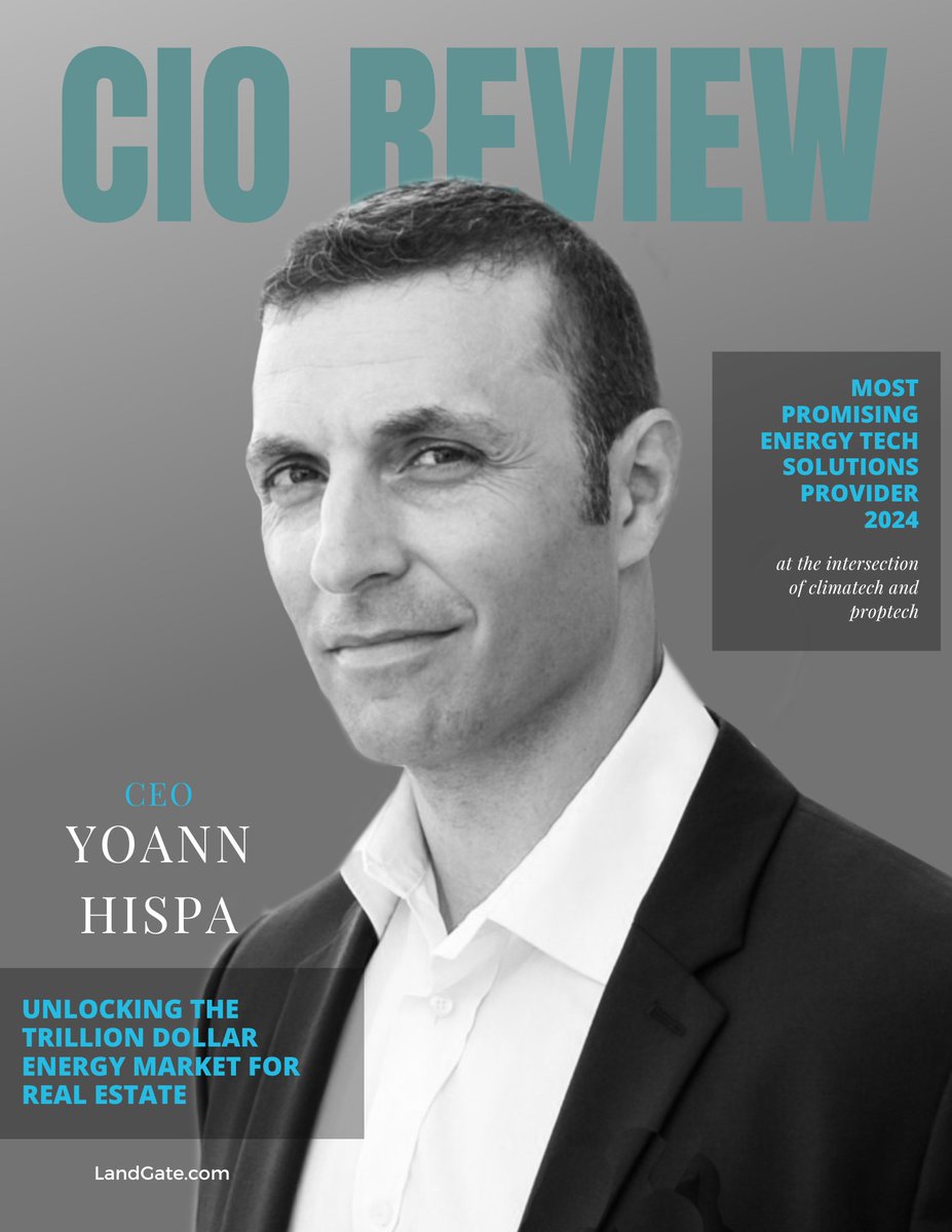 📣 LandGate's CEO Yoann Hispa recently sat down with @cioreview .

'We are at the intersection of #climatech and #proptech. Our focus is to bring #renewableenergy to #realestate by facilitating the flow of information and streamlining transactions.'

cioreview.com/landgate-corp