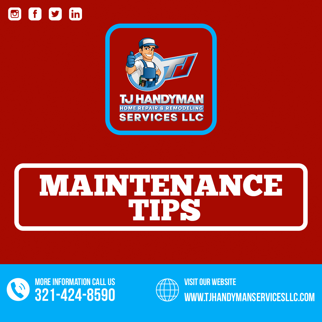 💡 Did you know? Regular maintenance can extend the life of your home appliances. Let us help! Call TJ Handyman Services at (321) 424-8590.

#OrlandoServices #HomeTips #HandymanPros #Maintenance #HomeCare #ApplianceCare #ProfessionalAdvice #HandyTips #HomeMaintenance #SaveMoney