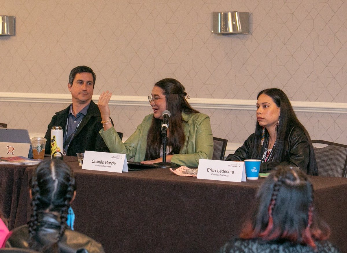 “We’re doing this and we’re going to be women centered, because they are the ones that carry the community.” Celinés Garcia said at the 'Community Re-imagined Recovery from Climate-Induced Disaster' session at the 2024 #JustEconomy Conference! hubs.ly/Q02tZYL60