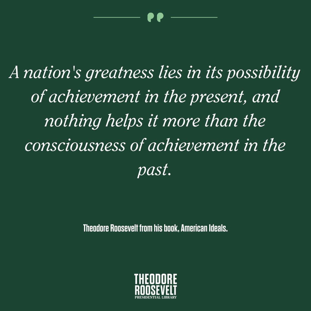#TheodoreRoosevelt #QuoteOfTheDay #Inspiration #HistoricalQuotes