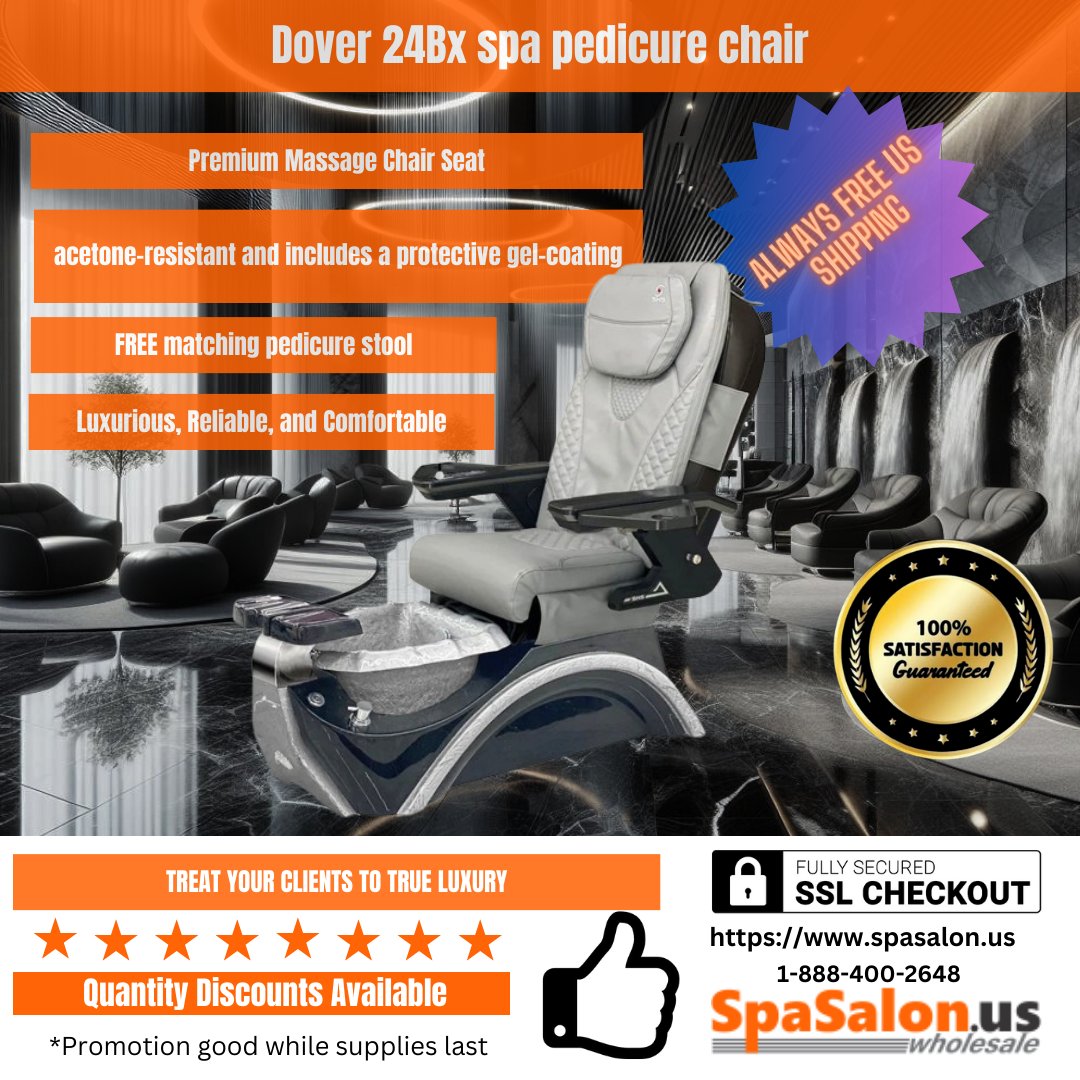 spasalonus's tweet photo. Let your clients indulge in a truly luxurious experience with a state-of-the-art pedicure chair. Now available with FREE shipping. 📷📷📷
#PedicureChair #spalife #sillones #salonlife #silladepedicure #pedicurethrone #spa #salon https://t.co/SowOUIQM0e