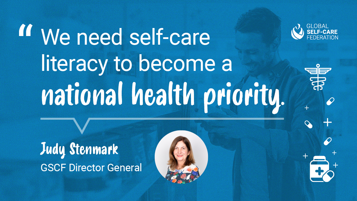 Casting a wider net when look for solutions to resilient #healthsystems is critical. As more health professionals call for a person-centred approach @SelfCareJudy shares how empowering people with #selfcareliteracy is key to #UHC: t.ly/D4y4k