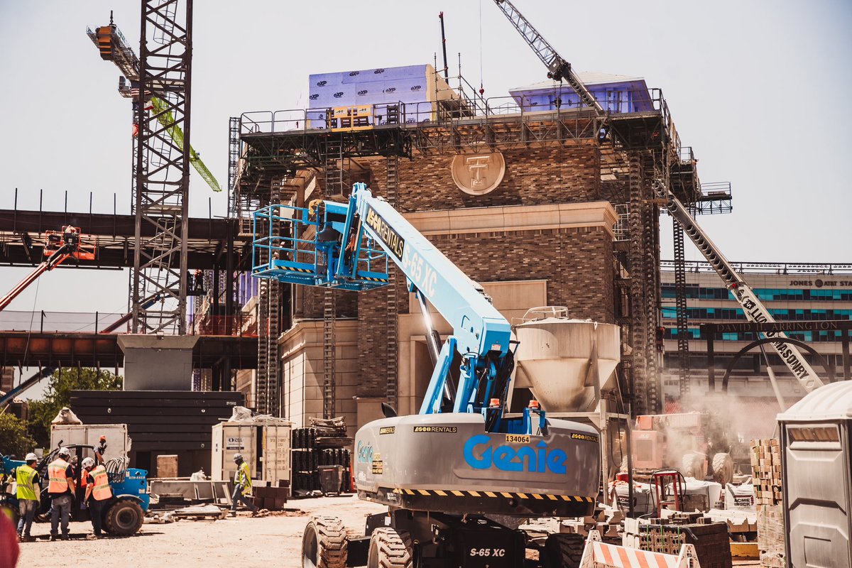 A game changer 🚧🏗️ The exterior for the south end zone and Womble Football Center. #WreckEm | @RedRaiderClub