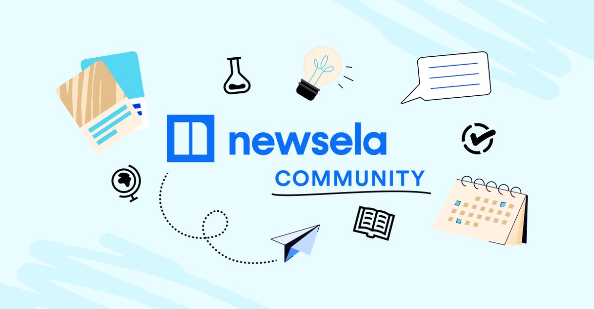 👀 Calling all incredible Newsela Educators! 

Join us in our new Facebook Community & meet other educators who are experts on Newsela. You can join our Community Group or the Newsela Certified Educator group if you've taken the NCE course! Say hi 👋facebook.com/groups/newsela…