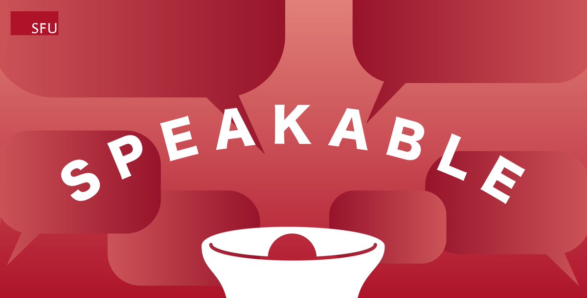 Introducing “Speakable”, a new podcast from FCAT hosted by Milena Droumeva, Associate Professor at @sfuCMNS made to share research from across the exciting world of our faculty. Listen. to the trailer for “Speakable' now: ow.ly/POpH50RnA69