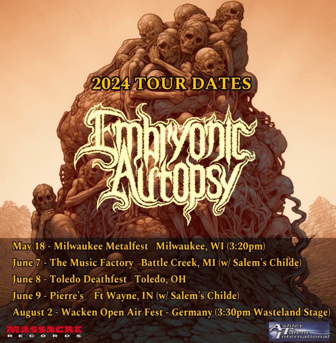 2024 tour dates #Deathmetal