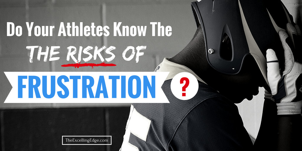 Do your athletes know the the 3 ways FRUSTRATION threatens their performance? 

theexcellingedge.com/athletes-know-…
#mentaltraining #coaches #composure