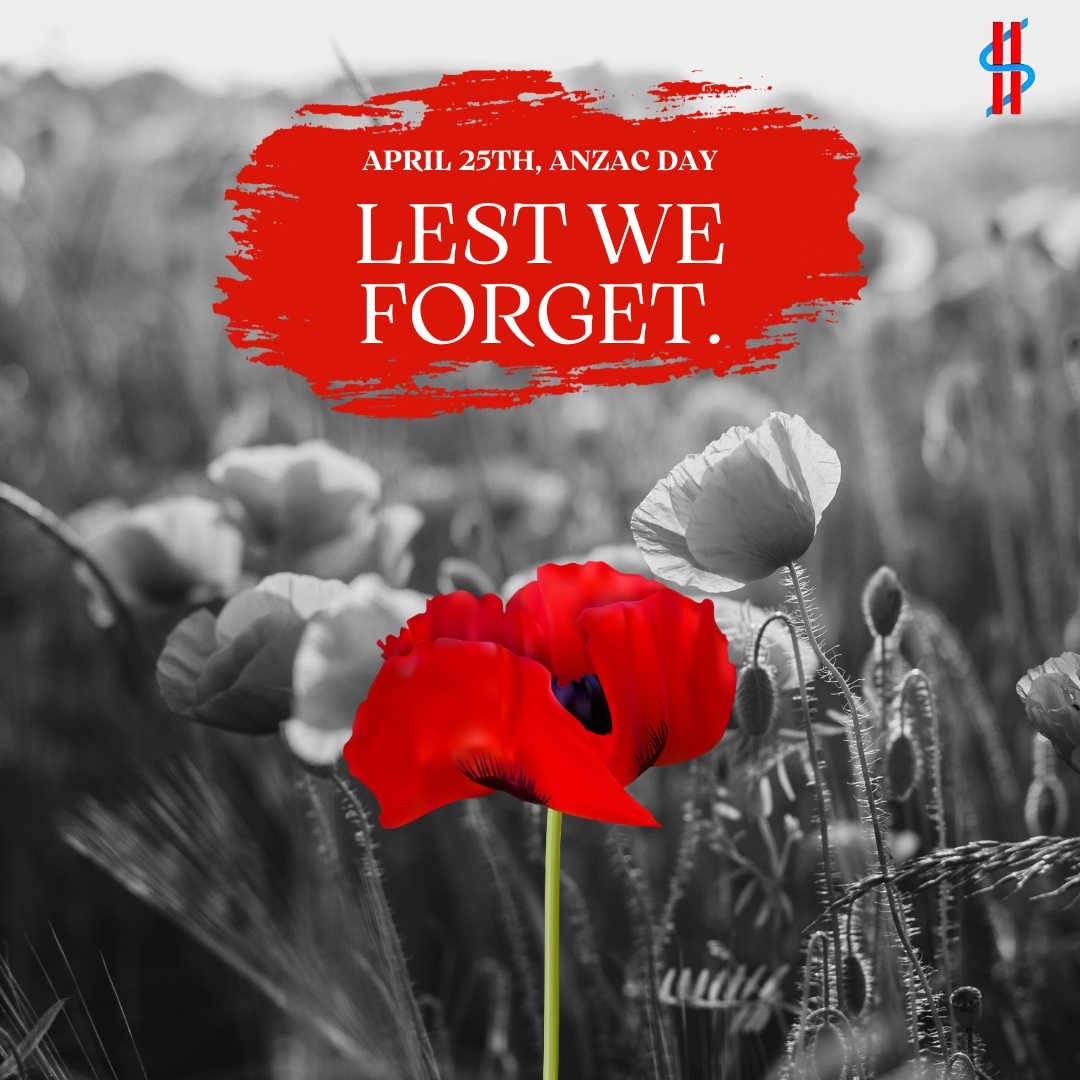 Stronghold_Pack's tweet photo. "On ANZAC Day, Stronghold Packaging acknowledges the courage and sacrifice of the Australian and New Zealand service members throughout history. Their legacies of valor will not be forgotten. #ANZACDay" #StrongholdPackaging #SHP #WorldPeace #WeMourn https://t.co/qumbrjiiNF