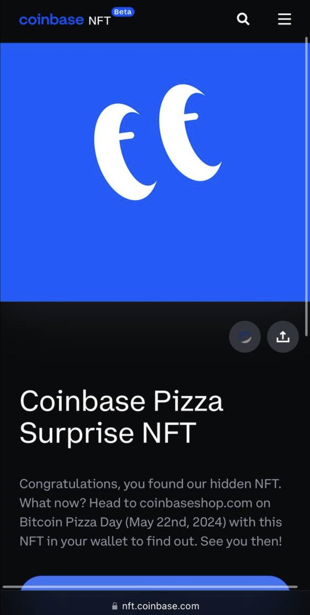 🔥 Look what I got 👀 Base God Disciples found the @coinbase easter egg!! Jump into the Telegram and find out how to mint. 😉 Thank You Base God TG: t.me/thankyoubasegod