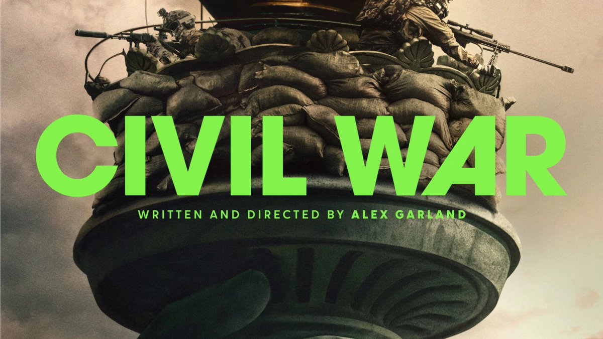 Check out my review of Alex Garland's Civil War by clicking the link below. 

#bainsfilmreviews #noblemenstudios #film #filmreview #movie #moviereview #feature #narrative #art #artist #civilwar #fy #fyp #foryou #foryoupage #drama #thriller #war #action 

baintrain08.wixsite.com/bainsfilmrevie…