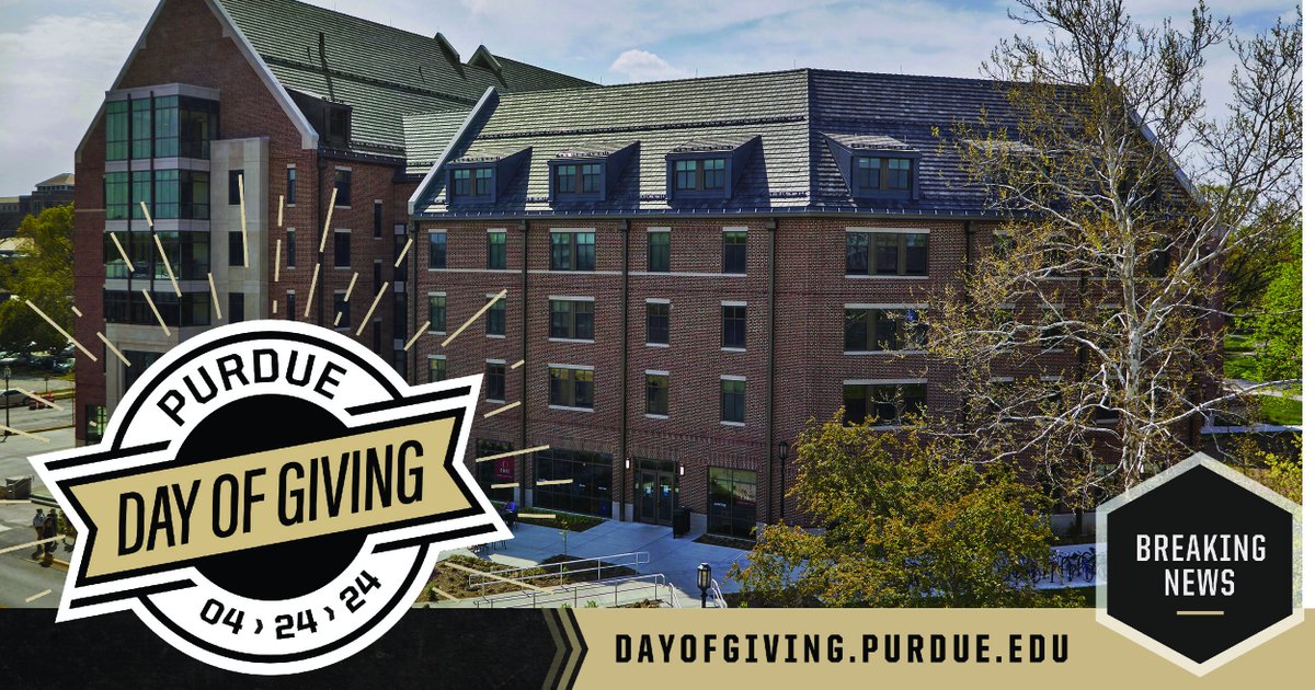 We have rallied together to raise over $724,000 these past 18 hours, and #PurdueDayofGiving isn’t even over! Some of our favorite challenges are still to come, so get ready to make your gift at dayofgiving.purdue.edu/organizations/….